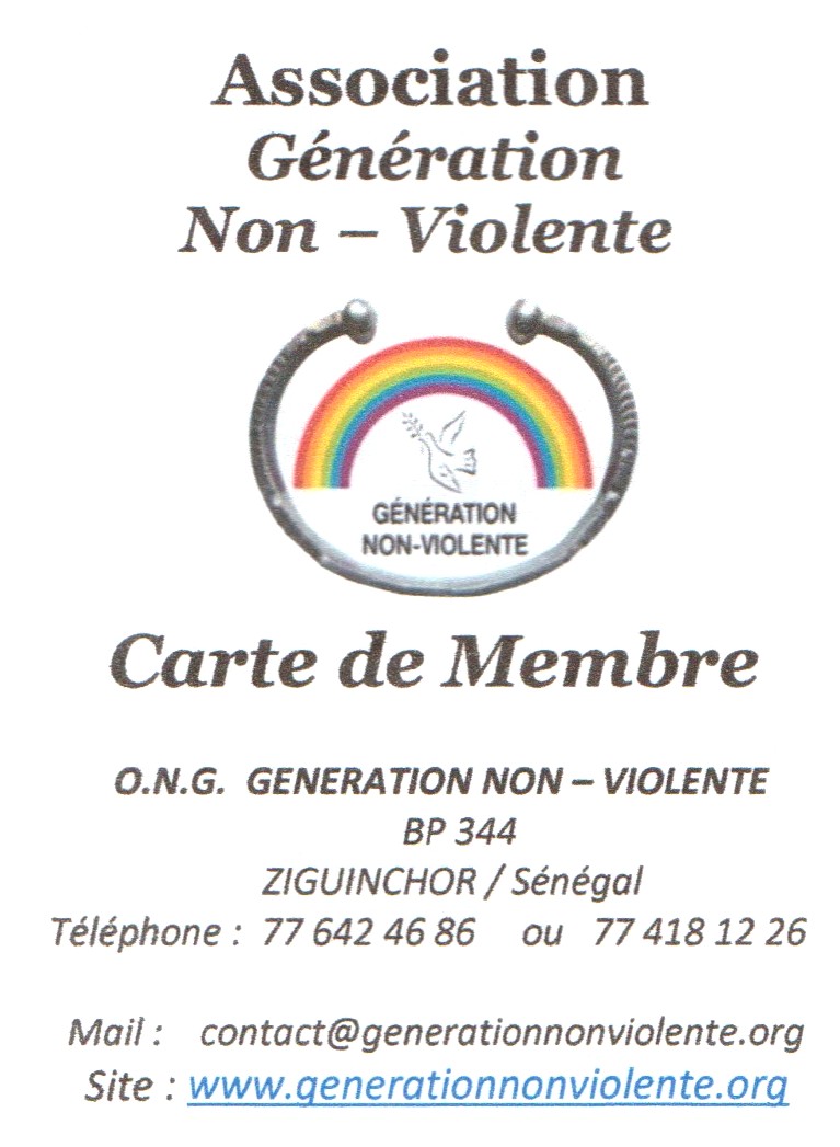 Carte de membre